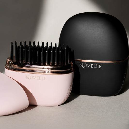 Nuvelle™ Cordless Mini Hair Straightener Brush