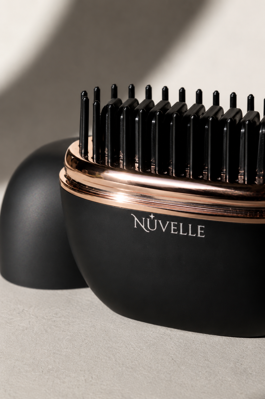 Nuvelle™ Cordless Mini Hair Straightener Brush