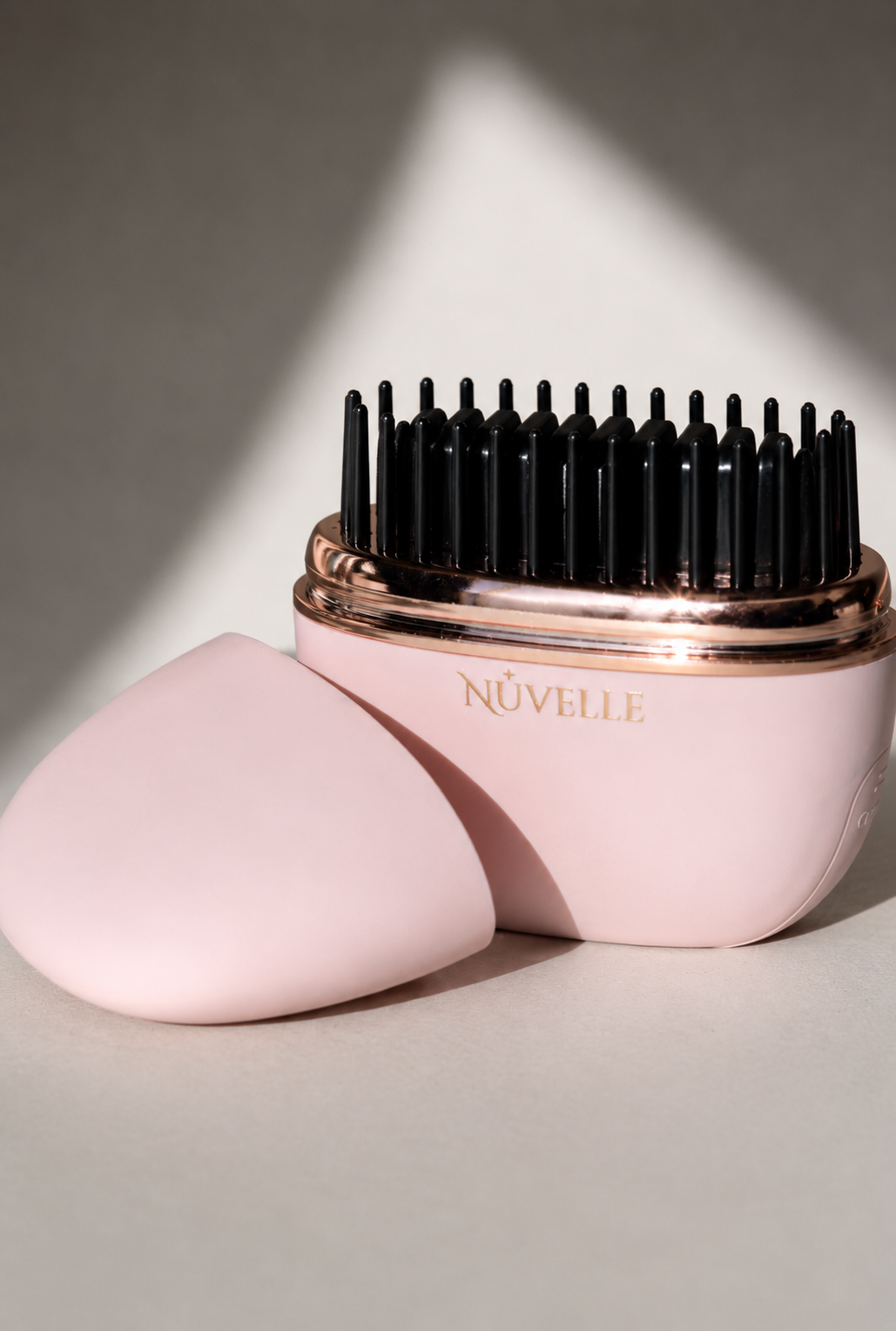 Nuvelle™ Cordless Mini Hair Straightener Brush
